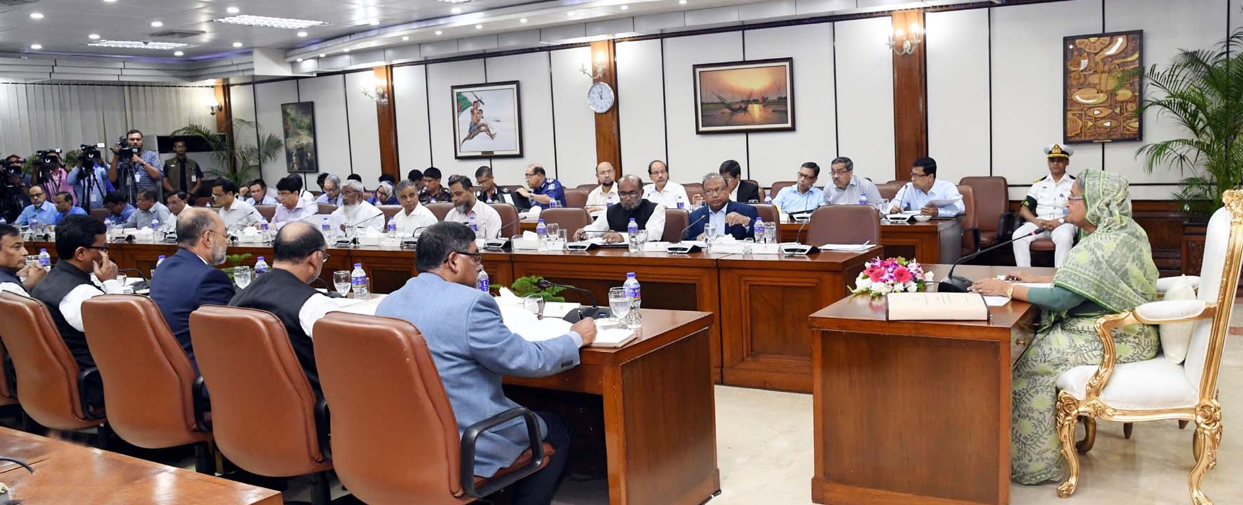 PM Hasina asks officials to take steps in tackling disaster 